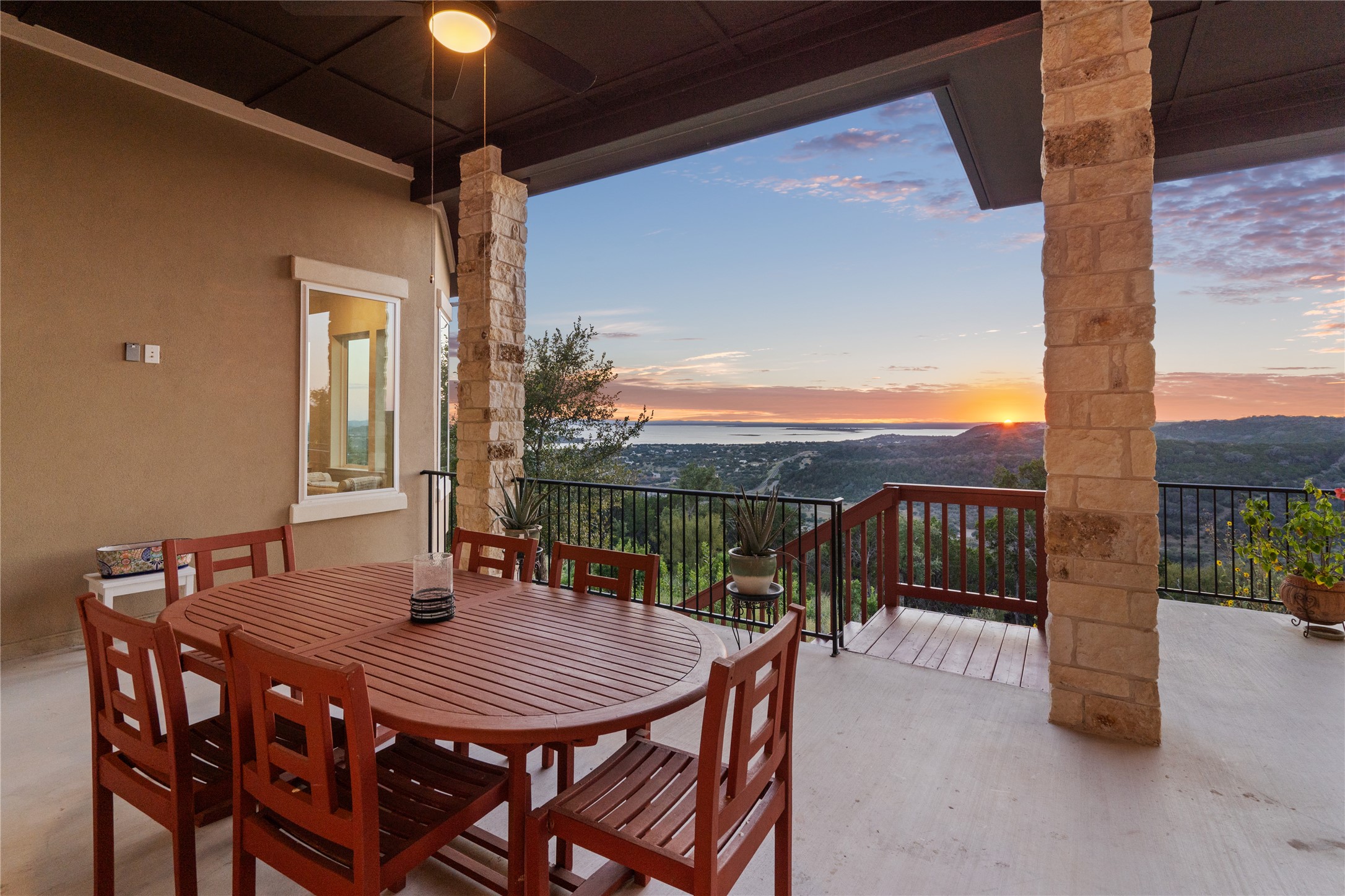 235 Chestnut Crossing Burnet, TX 78611 - Photo 3 of 39 a view of an outside dining space with furniture
