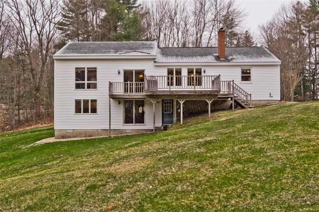 18 West Beech Ridge Road Scarborough, ME 04074 - Photo 33 of 35 Deck off from the kitchen area,...