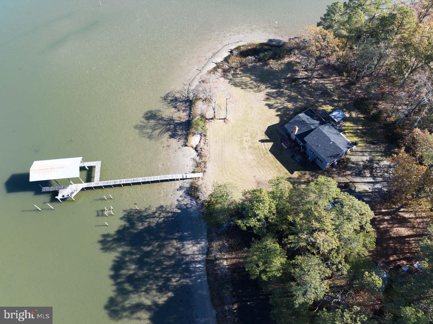 310 Brush Neck Road Susan, VA 23163 - Photo 50 of 66 an aerial view of house with outdoor space