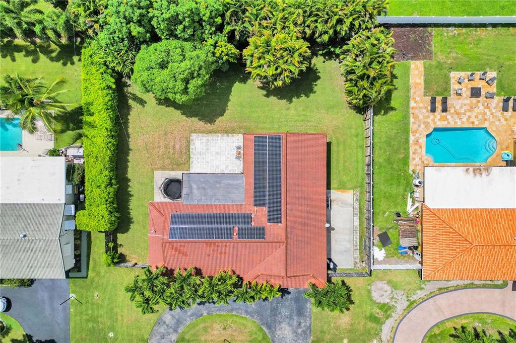 5760 Southwest 7th Street Plantation, FL 33317 - Photo 6 of 56 an aerial view of a house