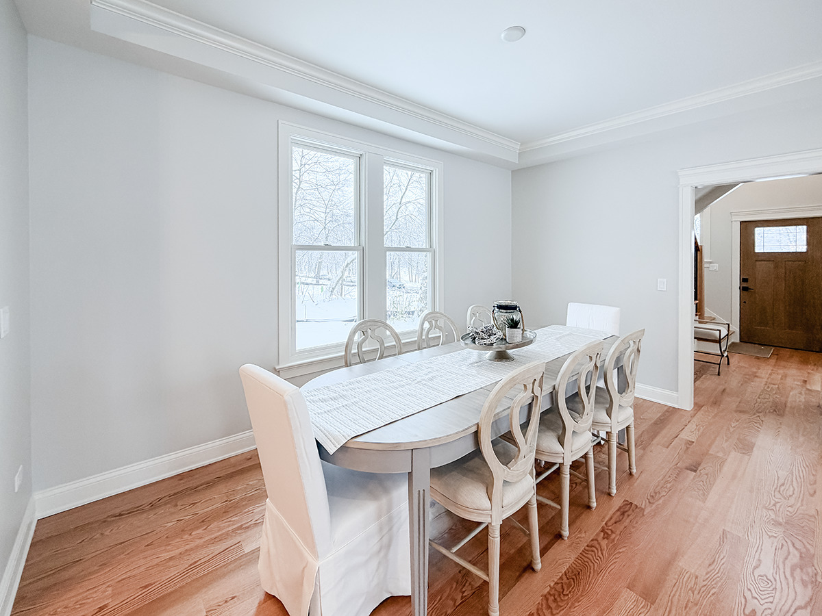 885 Geneva Road St. Charles, IL 60174 - Photo 12 of 62 a view of a dining room with furniture window and wooden floor