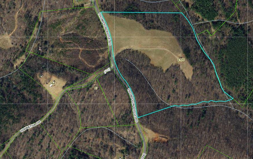 2100 Thompson Ridge Road Ferrum, VA 24088 - Photo 5 of 9 County GIS Overlay map
