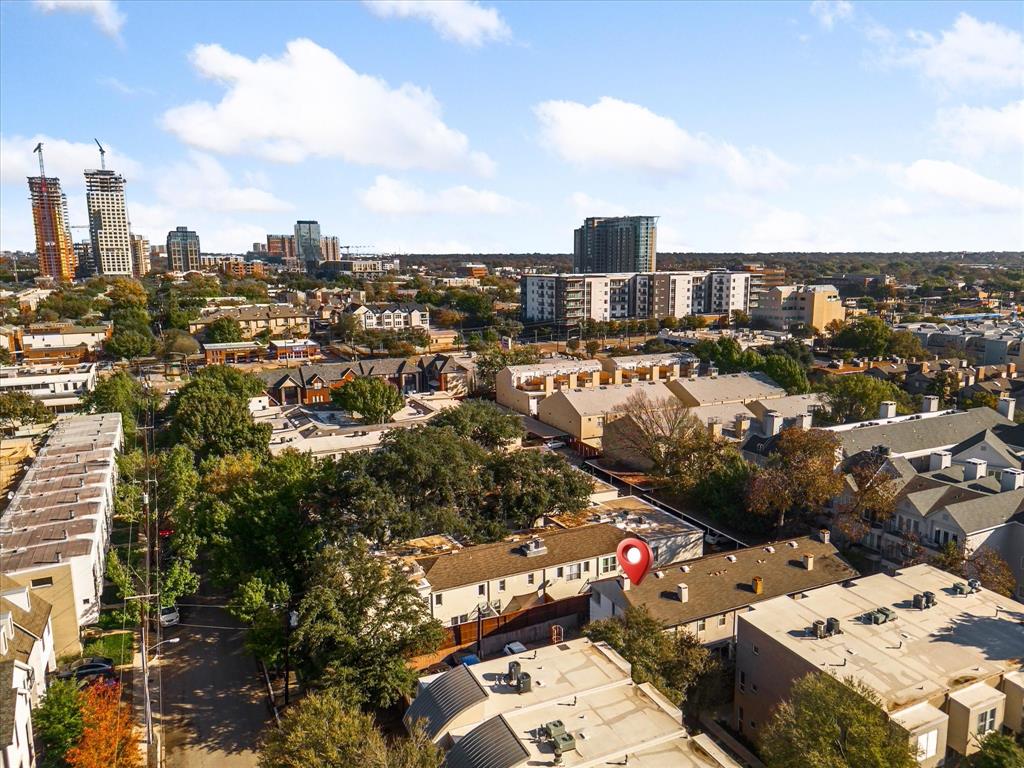 4110 Travis Street, Unit E Dallas, TX 75204 - Photo 4 of 23 a view of city