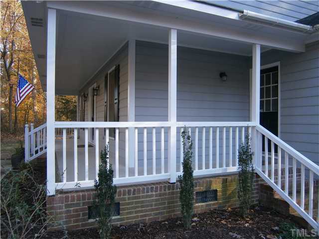 2124 Virginia Dare Place Raleigh, NC 27610 - Photo 3 of 25 Front Porch columns & railings have been completely replaced.