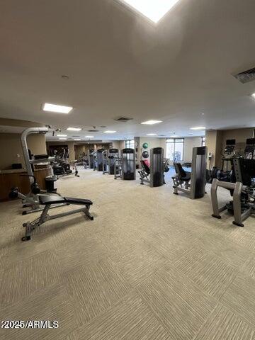 7181 East Camelback Road, Unit 201 Scottsdale, AZ 85251 - Photo 14 of 15 a view of a room with gym equipment
