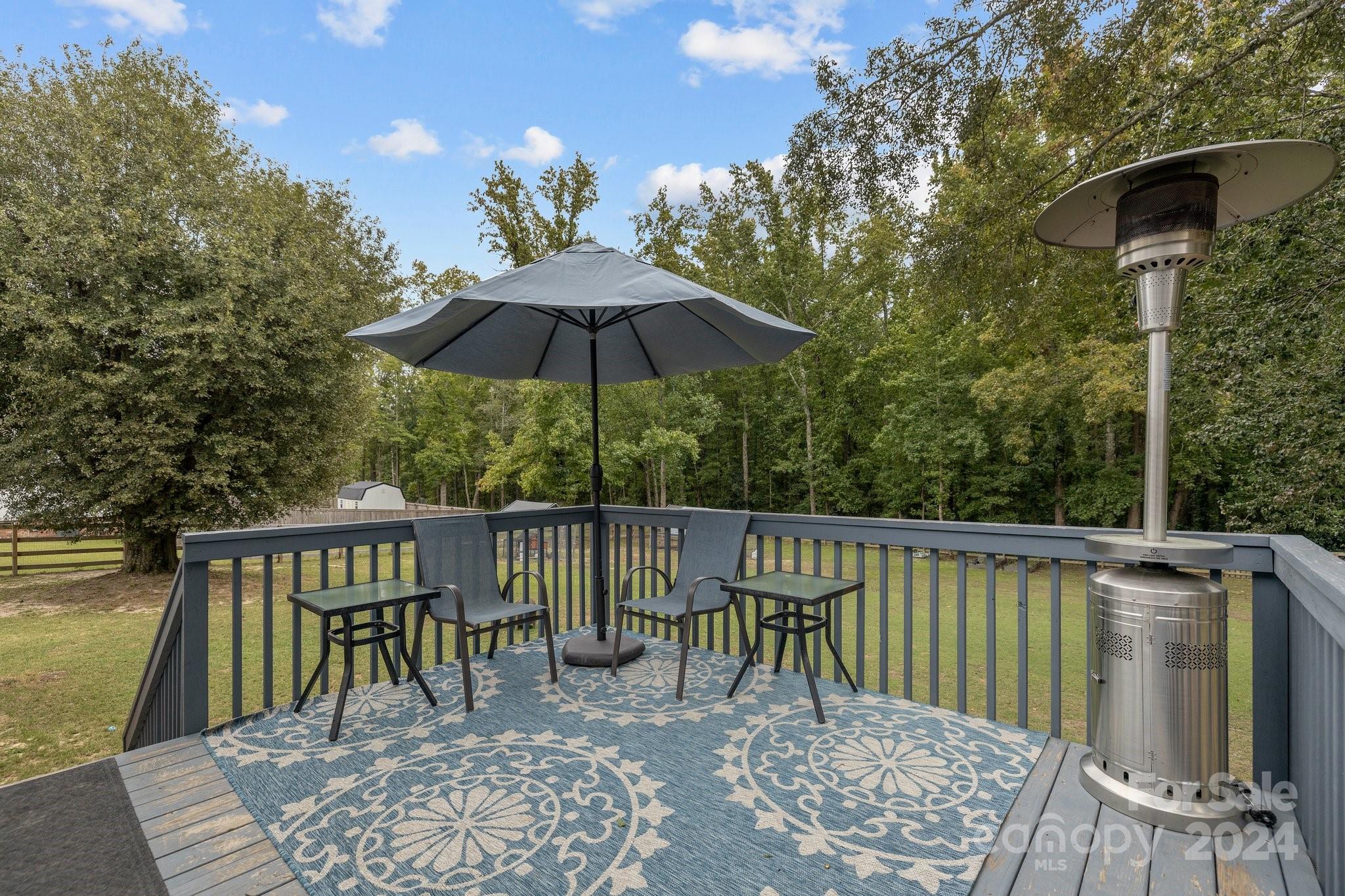 378 Boyd Faile Road Heath Springs, SC 29058 - Photo 20 of 28 a view of a chairs and table in the balcony