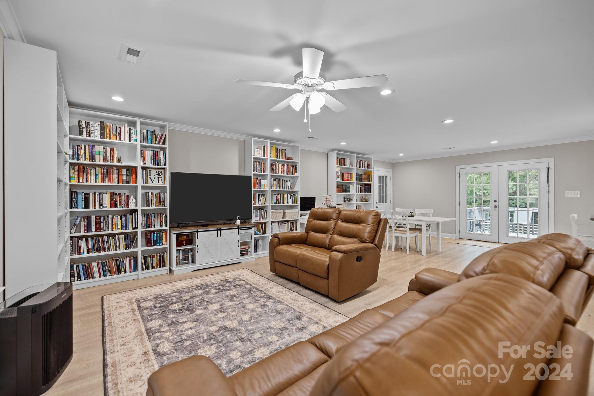378 Boyd Faile Road Heath Springs, SC 29058 - Photo 3 of 28 a living room with furniture and a flat screen tv