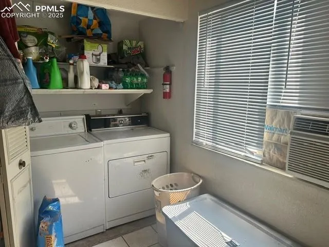 a room with storage and utility