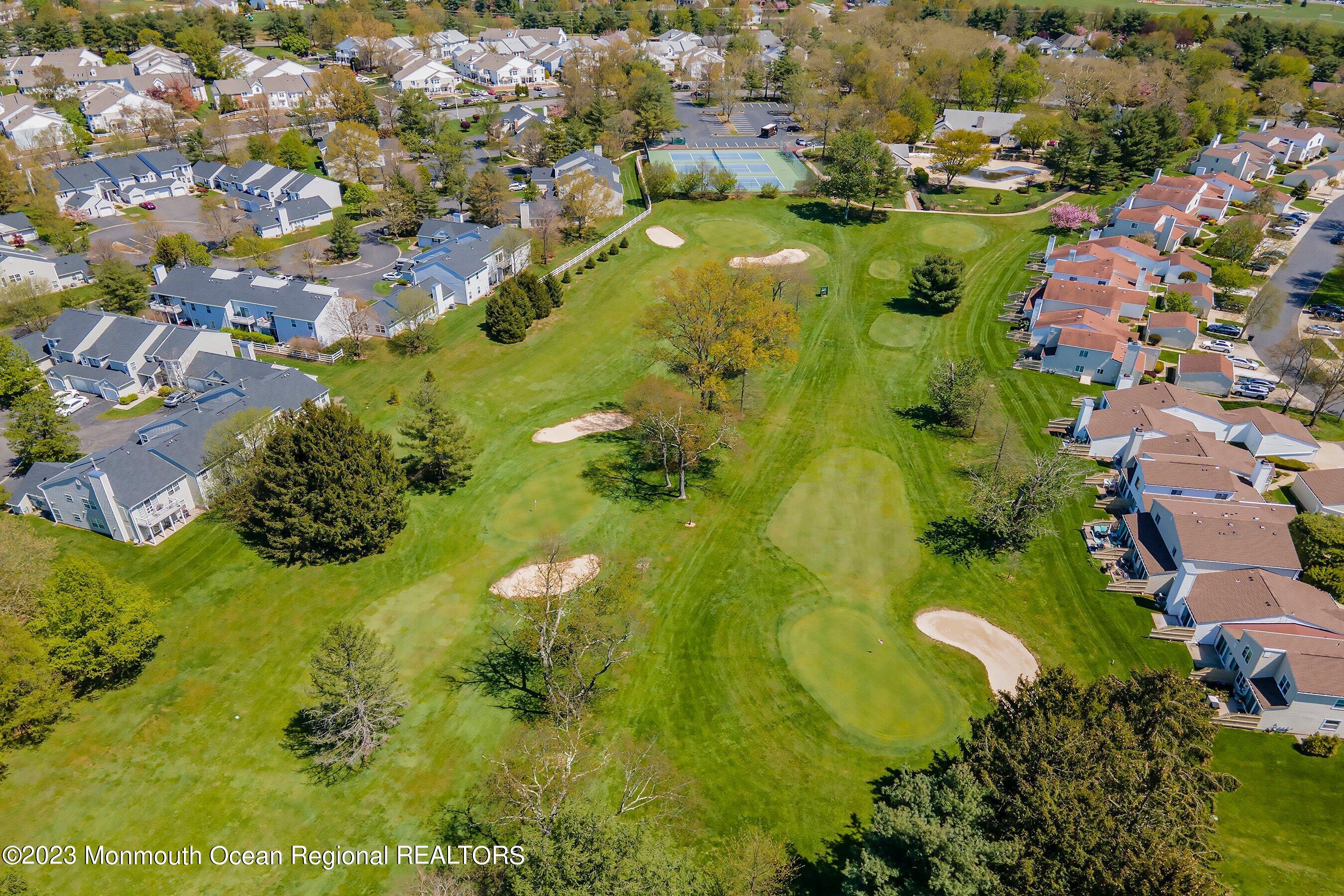 166 Tulip Lane Freehold, NJ 07728 - Photo 21 of 24 Golf Course Aerial 1