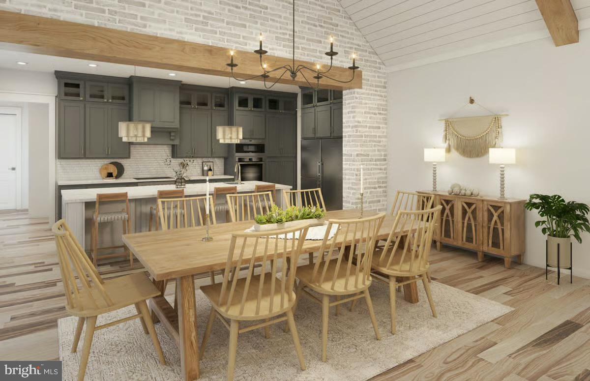 Geeting Road Westminster, MD 21158 - Photo 4 of 25 a view of a dining room with furniture and wooden floor