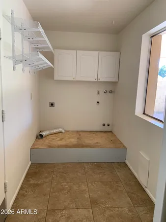 a close view of closet