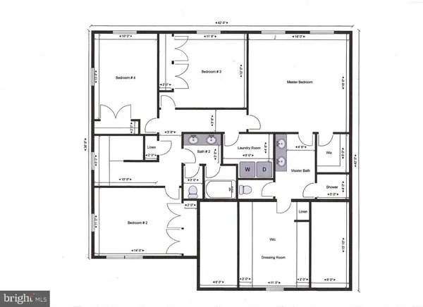 a picture of a bathroom with a picture of a shower curtain