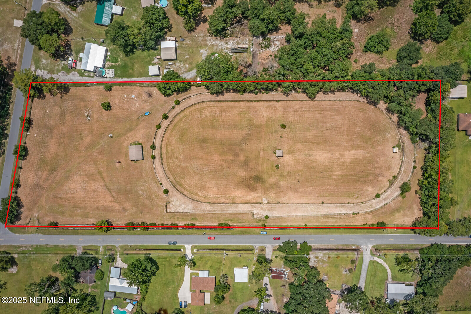 714 Jones Road Jacksonville, FL 32220 - Photo 7 of 12 an aerial view of a highlighted house
