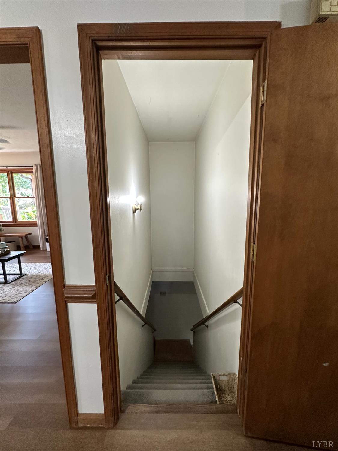 1524 Austin Road Gladstone, VA 24553 - Photo 22 of 30 a view of entryway and hall with wooden floor