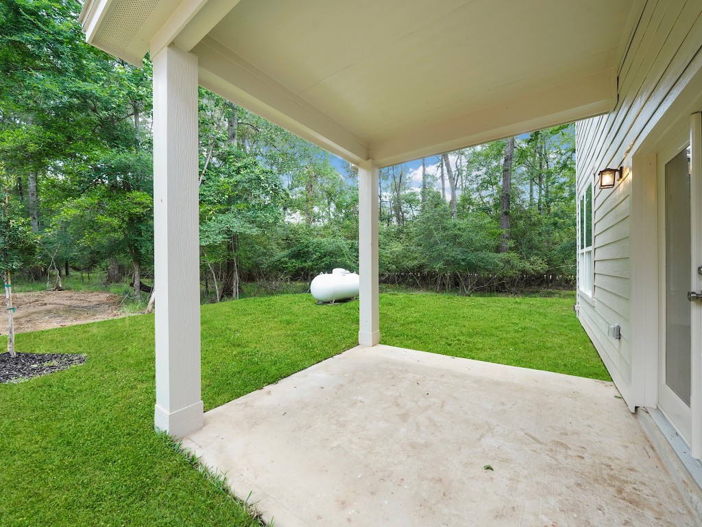 731 Magnolia Point Drive Houston, TX 77336 - Photo 35 of 35 a view of a house with backyard