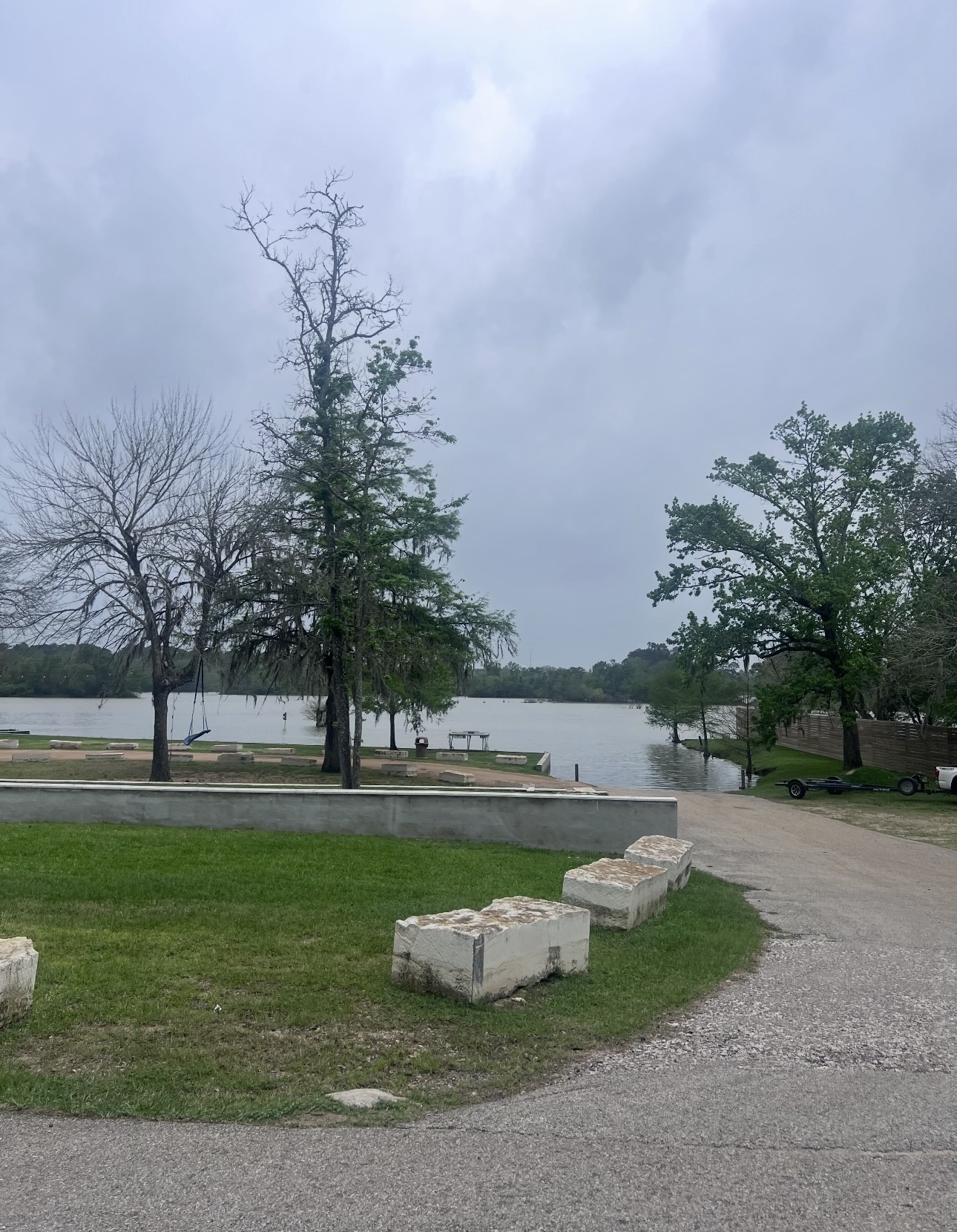 731 Magnolia Point Drive Houston, TX 77336 - Photo 4 of 35 a view of a park with large trees