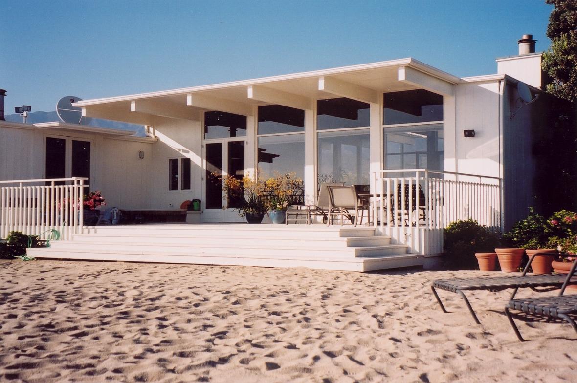 625 Sand Point Road Carpinteria, CA 93013 - Photo 3 of 14 Patio & Private Beach from Living Room