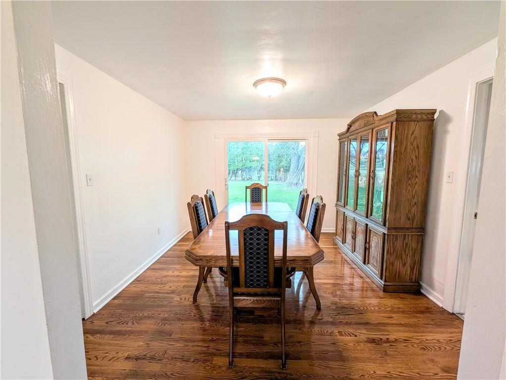 362 Mercer Road Harmony, PA 16037 - Photo 10 of 34 a view of a dining room with furniture and wooden floor