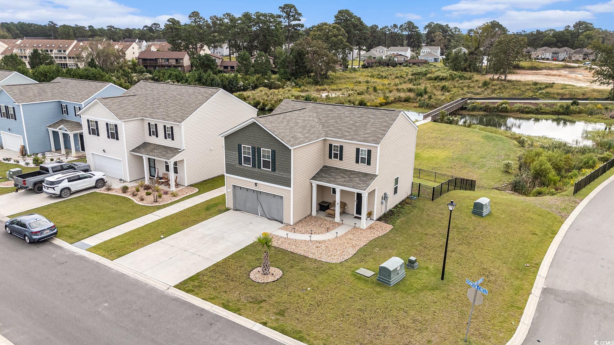 1178 Sennema Circle Myrtle Beach, SC 29588 - Photo 28 of 31 Aerial view of residential area