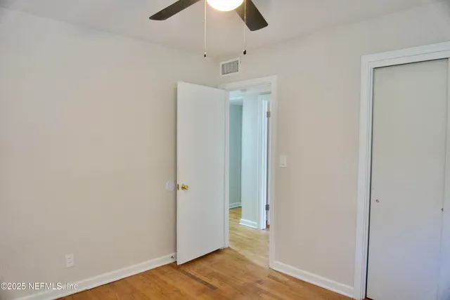 wooden floor in an empty room