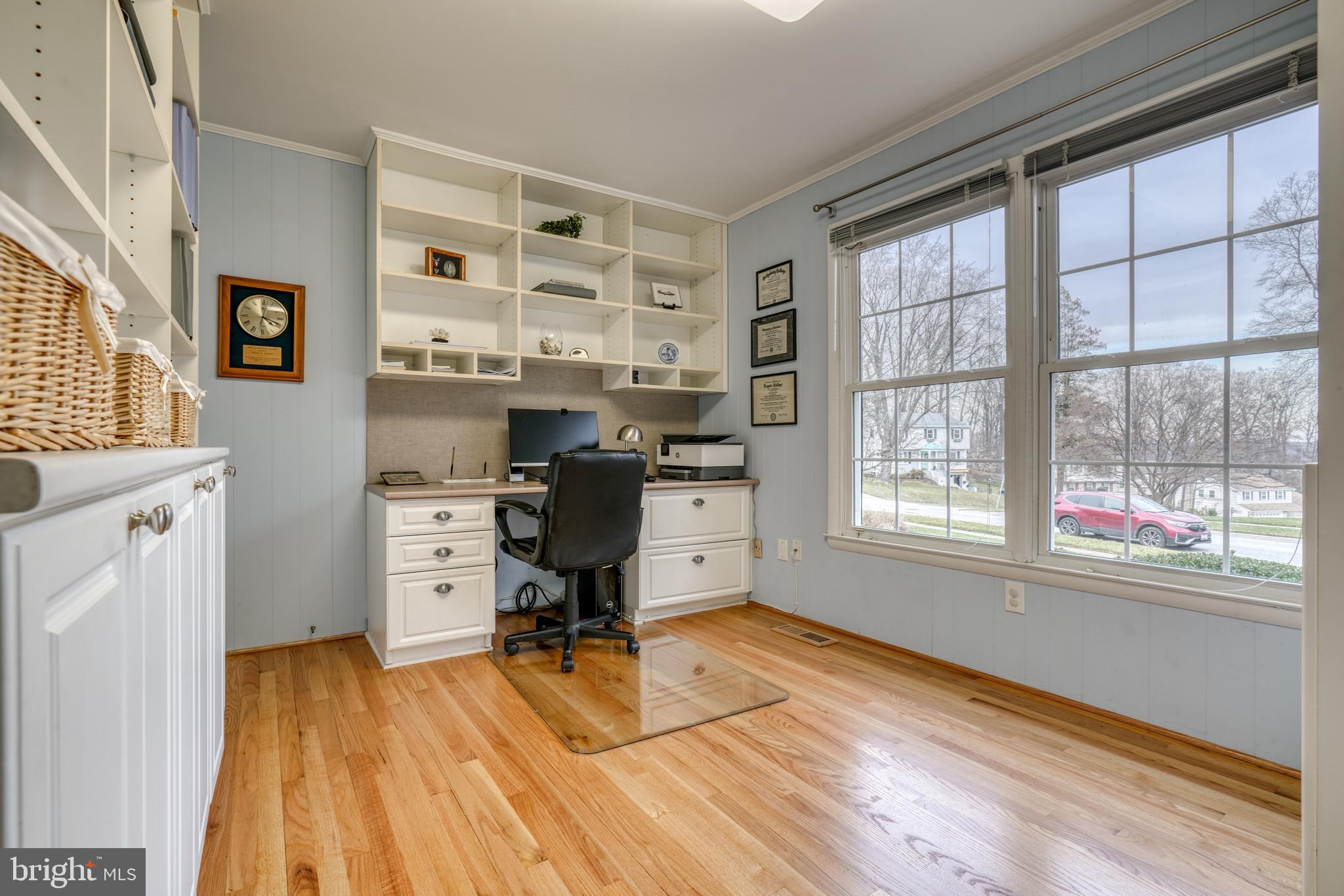 2 Valley Ridge Court Lutherville-Timonium, MD 21093 - Photo 20 of 53 1st floor office w/ built-ins