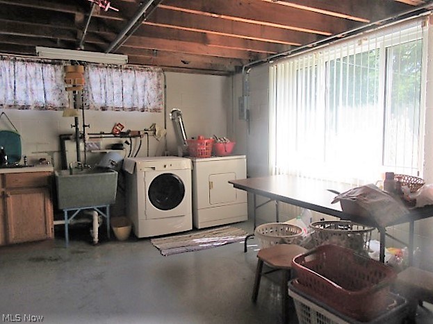 7797 McCreary Road Independence, OH 44131 - Photo 27 of 35 Plenty of natural light in lower level laundry room.