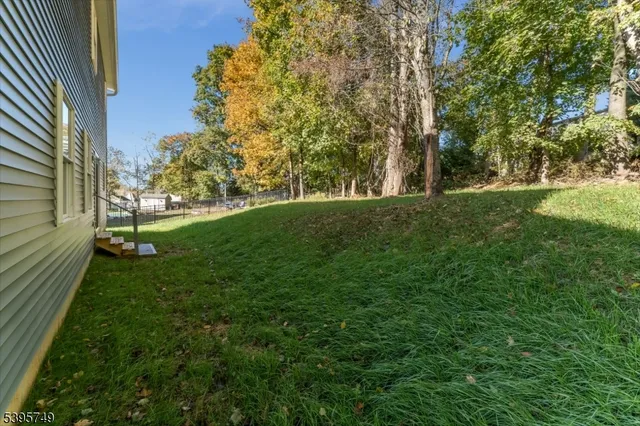 a view of yard with green space