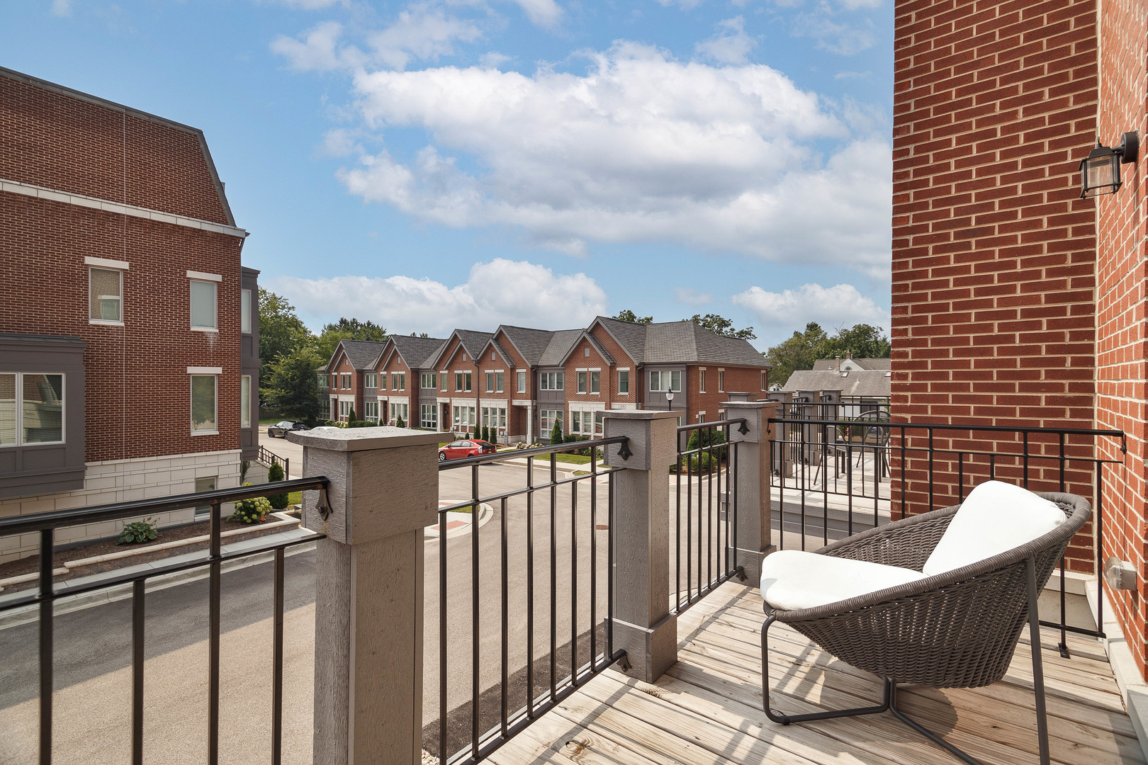 1263 Shermer Road Northbrook, IL 60062 - Photo 13 of 33 a view of a chair and table in the balcony