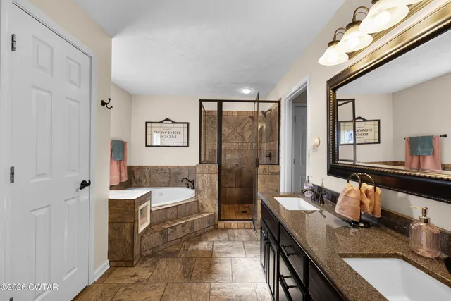 a room with furniture and windows