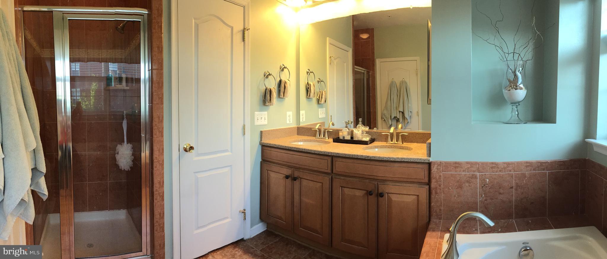 12432 Liberty Bridge Road, Unit A Fairfax, VA 22033 - Photo 10 of 14 a bathroom with a sink and a mirror