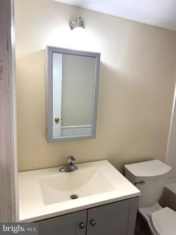 a bathroom with a sink and a toilet