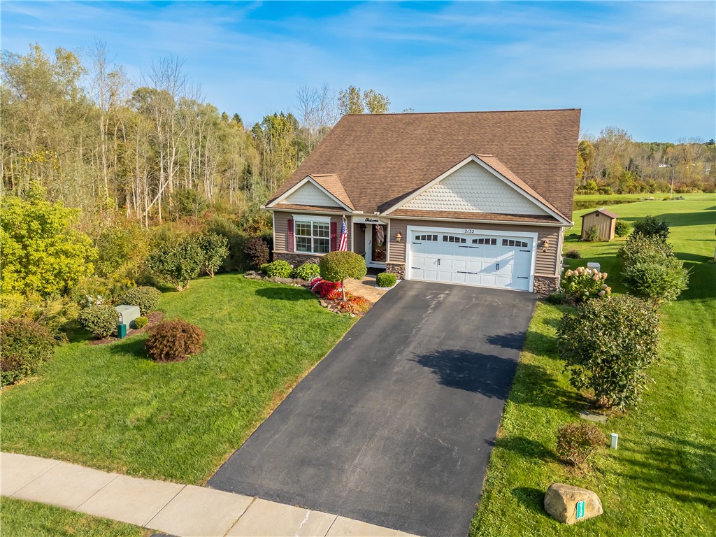2132 Mykola Road Walworth, NY 14568 - Photo 1 of 1 Stunning Ranch Home with Nature & Pond Views