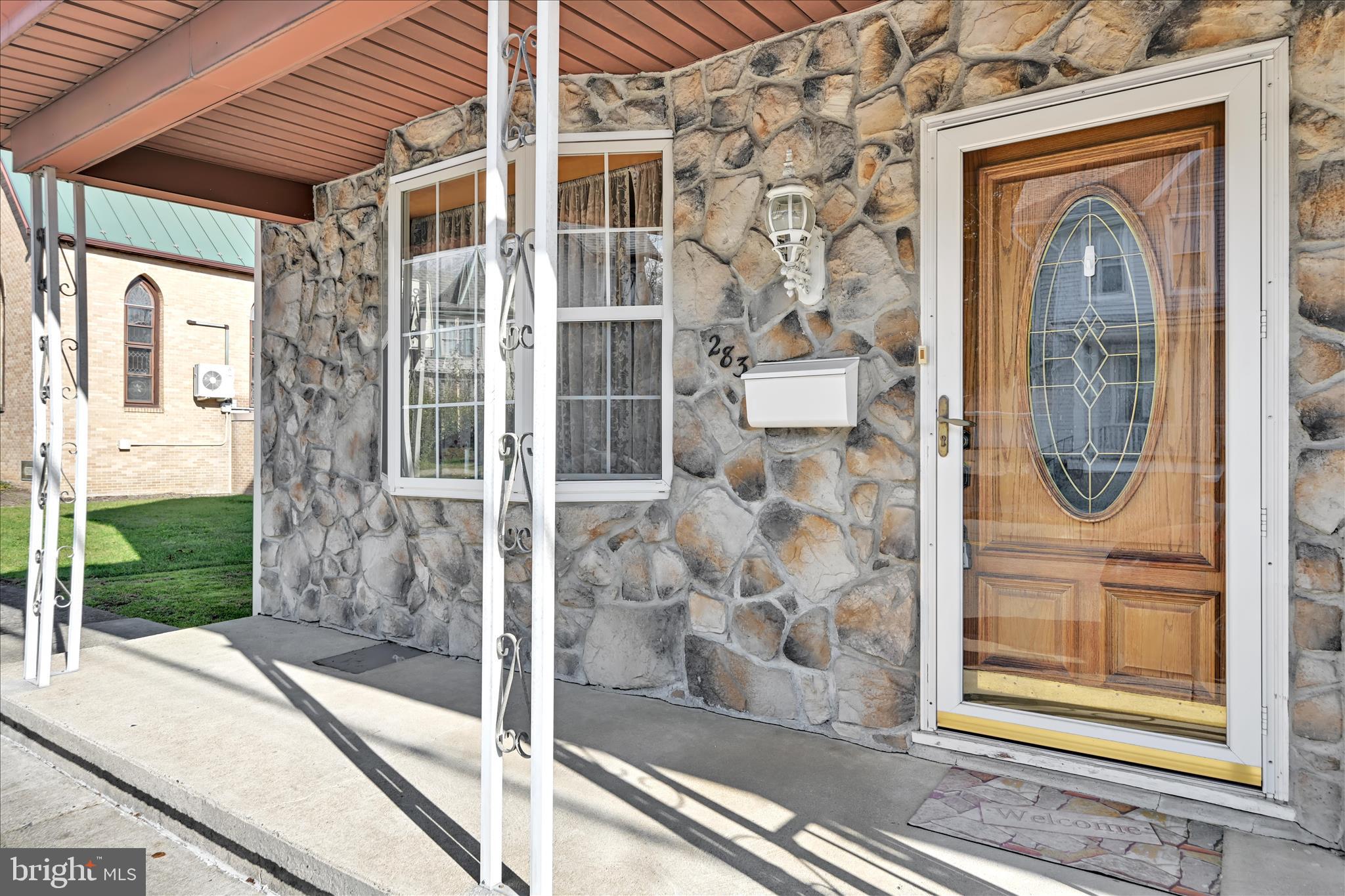 283 South Tulpehocken Street Pine Grove, PA 17963 - Photo 4 of 35 a view of a door of a house with a front door