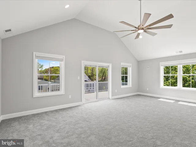 a view of a wooden deck