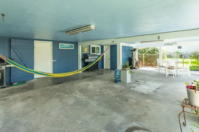 a view of a hall with front door