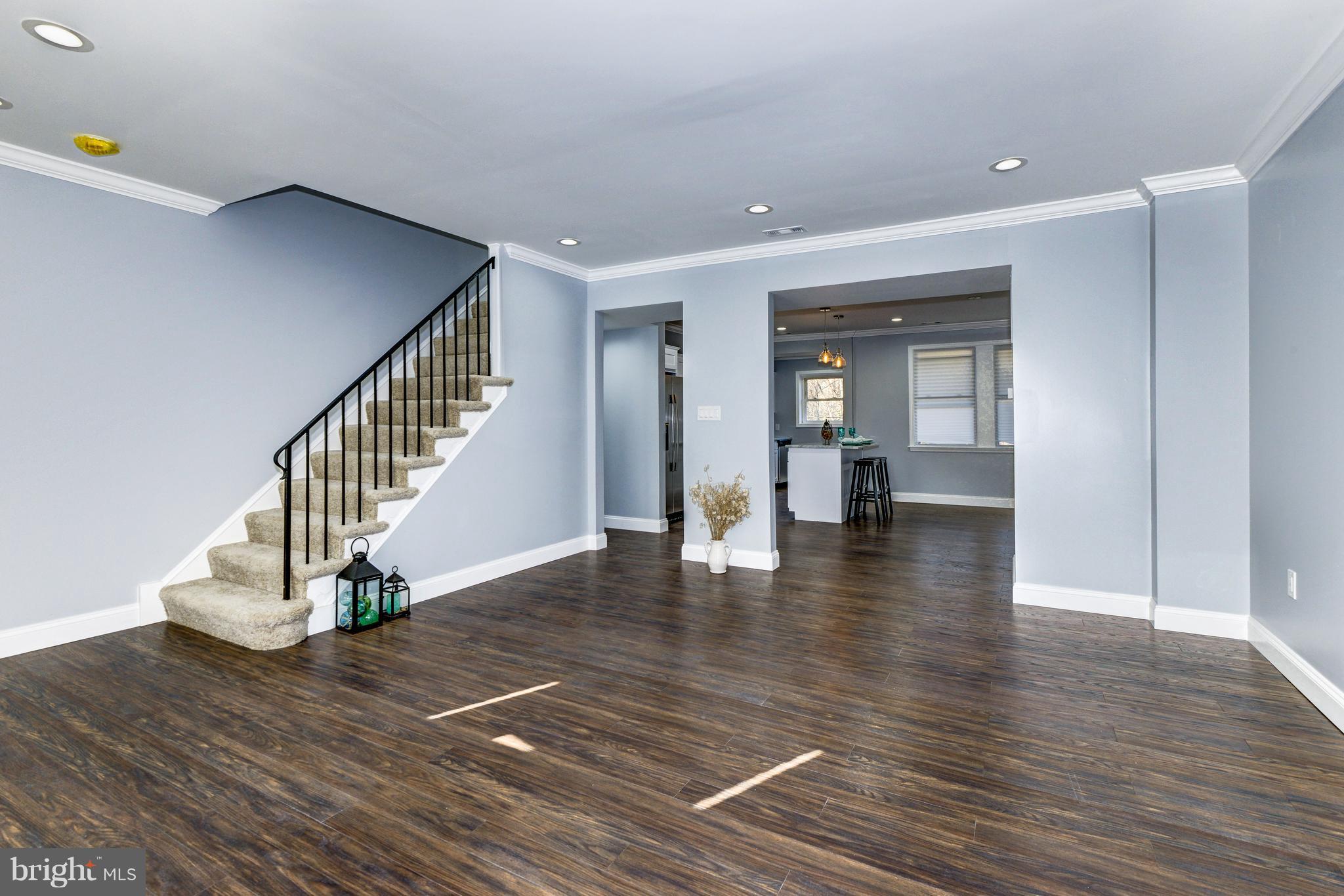 4622 Rokeby Road Baltimore, MD 21229 - Photo 3 of 27 a view of an entryway with wooden floor