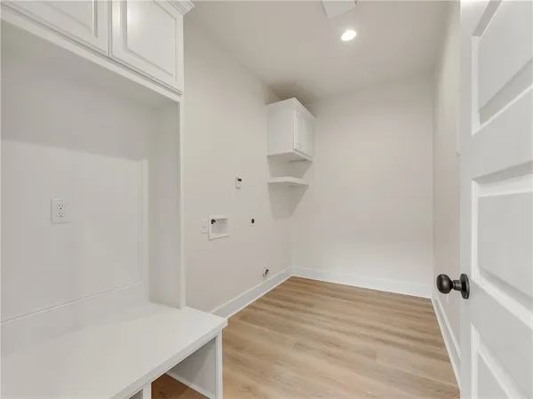 a view of empty room
