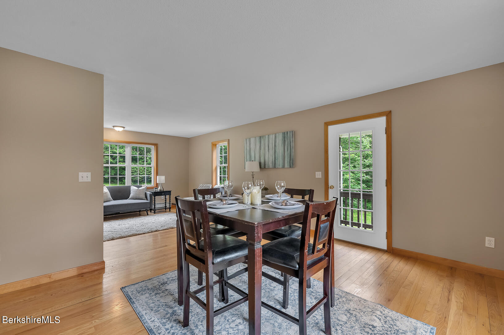 1273 Algerie Road Otis, MA 01029 - Photo 17 of 39 dining open to living area