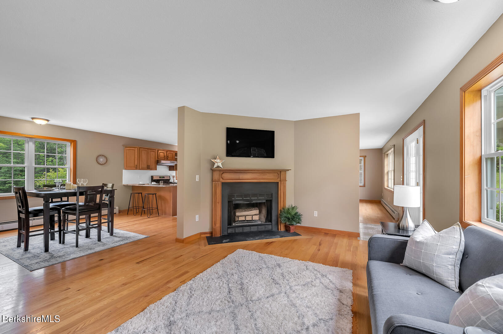 1273 Algerie Road Otis, MA 01029 - Photo 19 of 39 Living & Dining room
