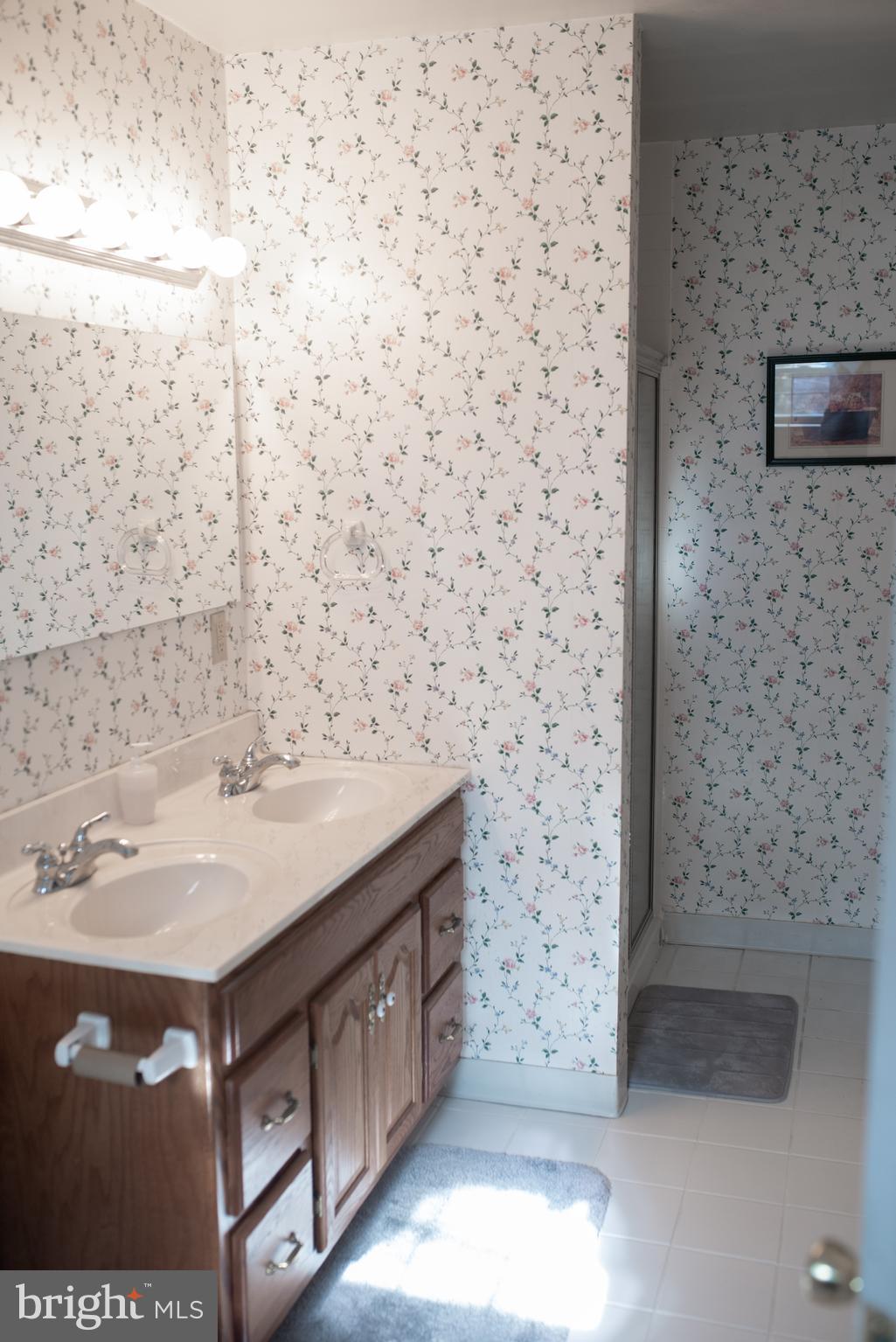 2048 Mill Road Norristown, PA 19403 - Photo 46 of 52 Main Bedroom Bath with Stall Shower.