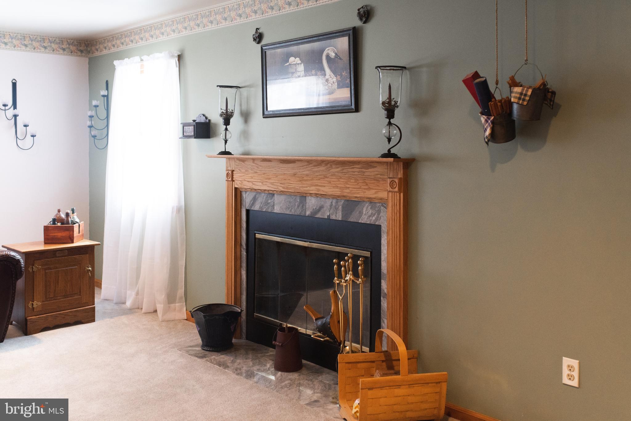 2048 Mill Road Norristown, PA 19403 - Photo 9 of 52 Living Room with wood burning fireplace.