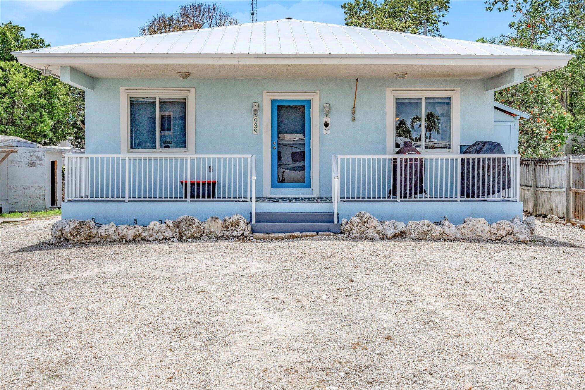 front view of a house