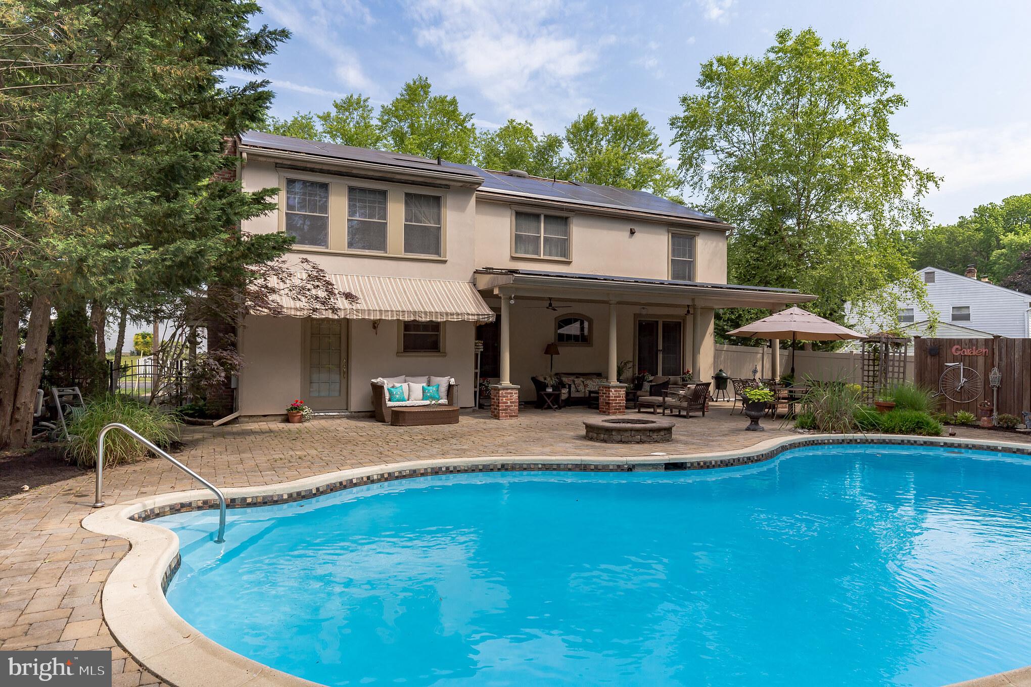 129 Round Hill Road Voorhees, NJ 08043 - Photo 2 of 33 Inground Salt water Pool