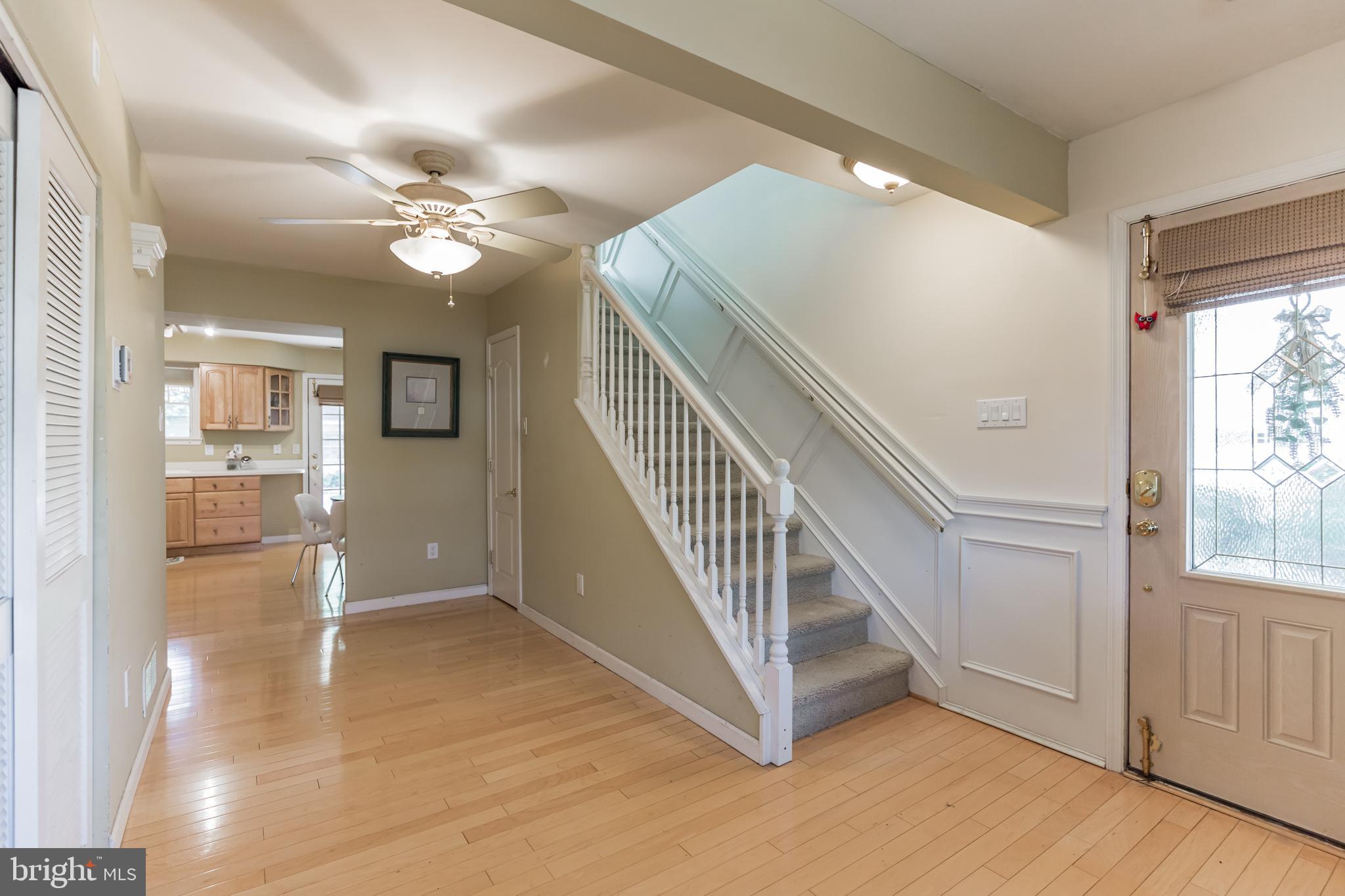 129 Round Hill Road Voorhees, NJ 08043 - Photo 21 of 33 Inside view of In-law entrance, hardwood floors