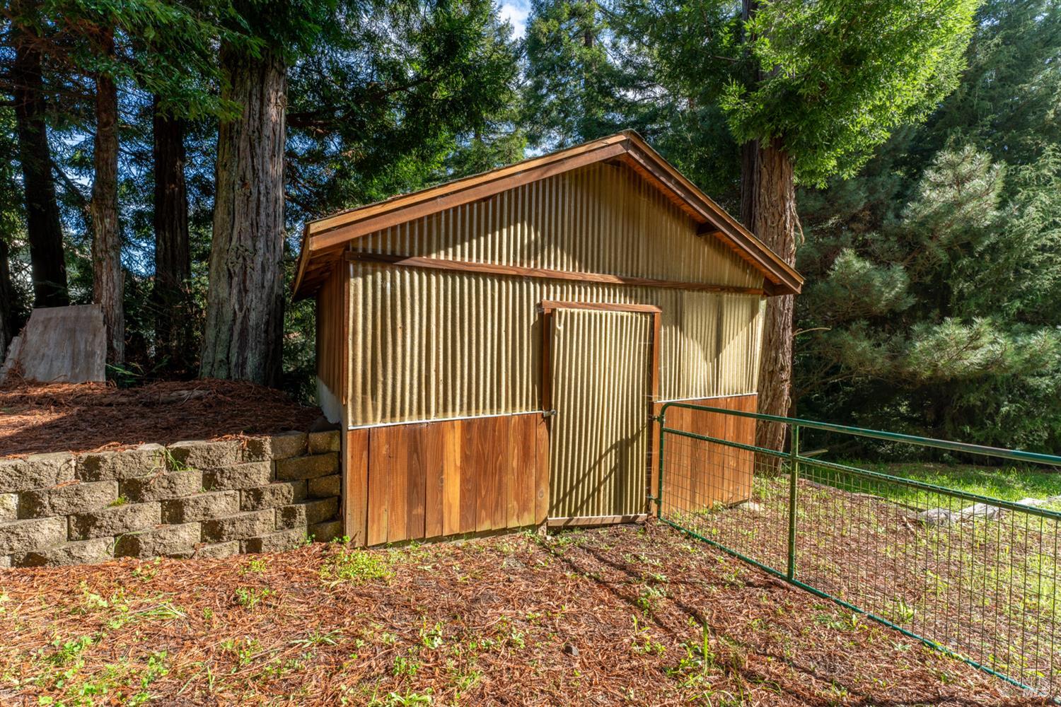 18940 Timber Pointe Drive Fort Bragg, CA 95437 - Photo 28 of 31 a view of backyard with green space