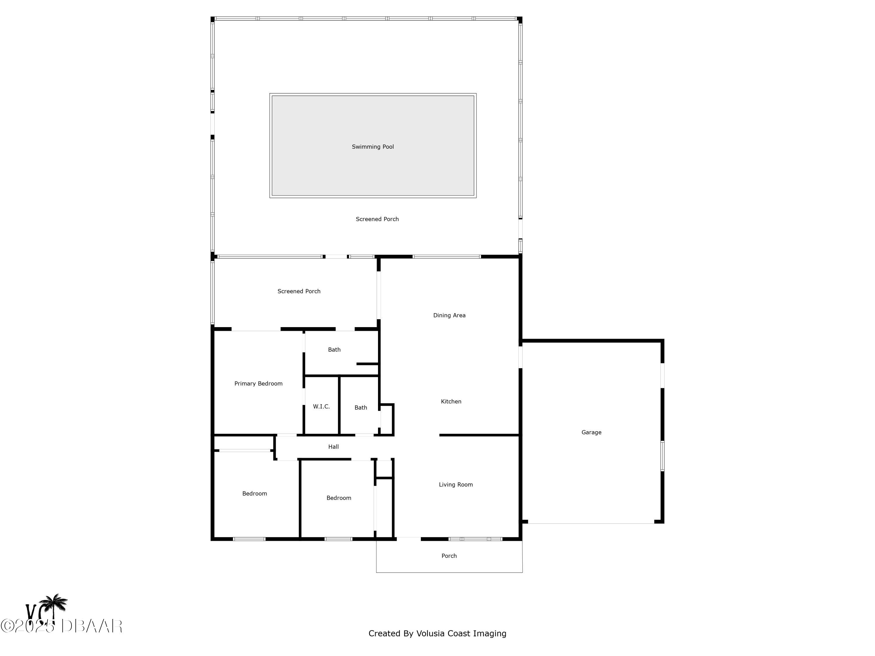 1408 Edgewater Road Daytona Beach, FL 32114 - Photo 24 of 24 Floorplan
