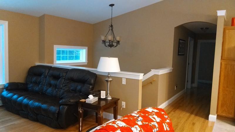 739 Village Road Stetson, ME 04488 - Photo 6 of 31 Living room with vaulted ceilings...
