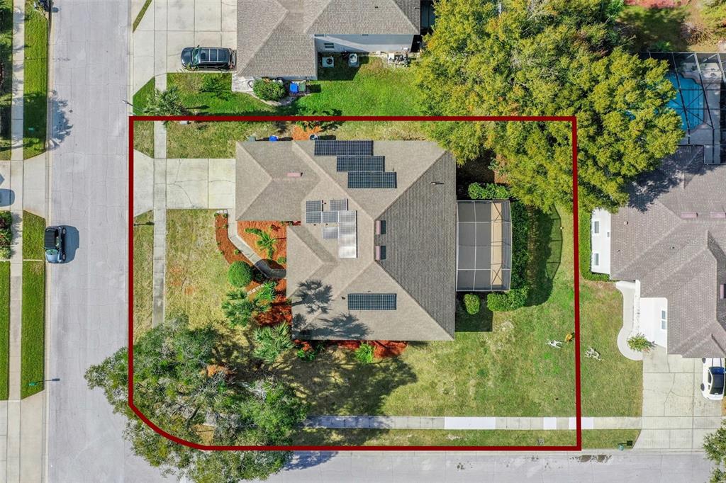 774 Lancer Circle Ocoee, FL 34761 - Photo 34 of 35 an aerial view of a house with a yard basket ball court and outdoor seating