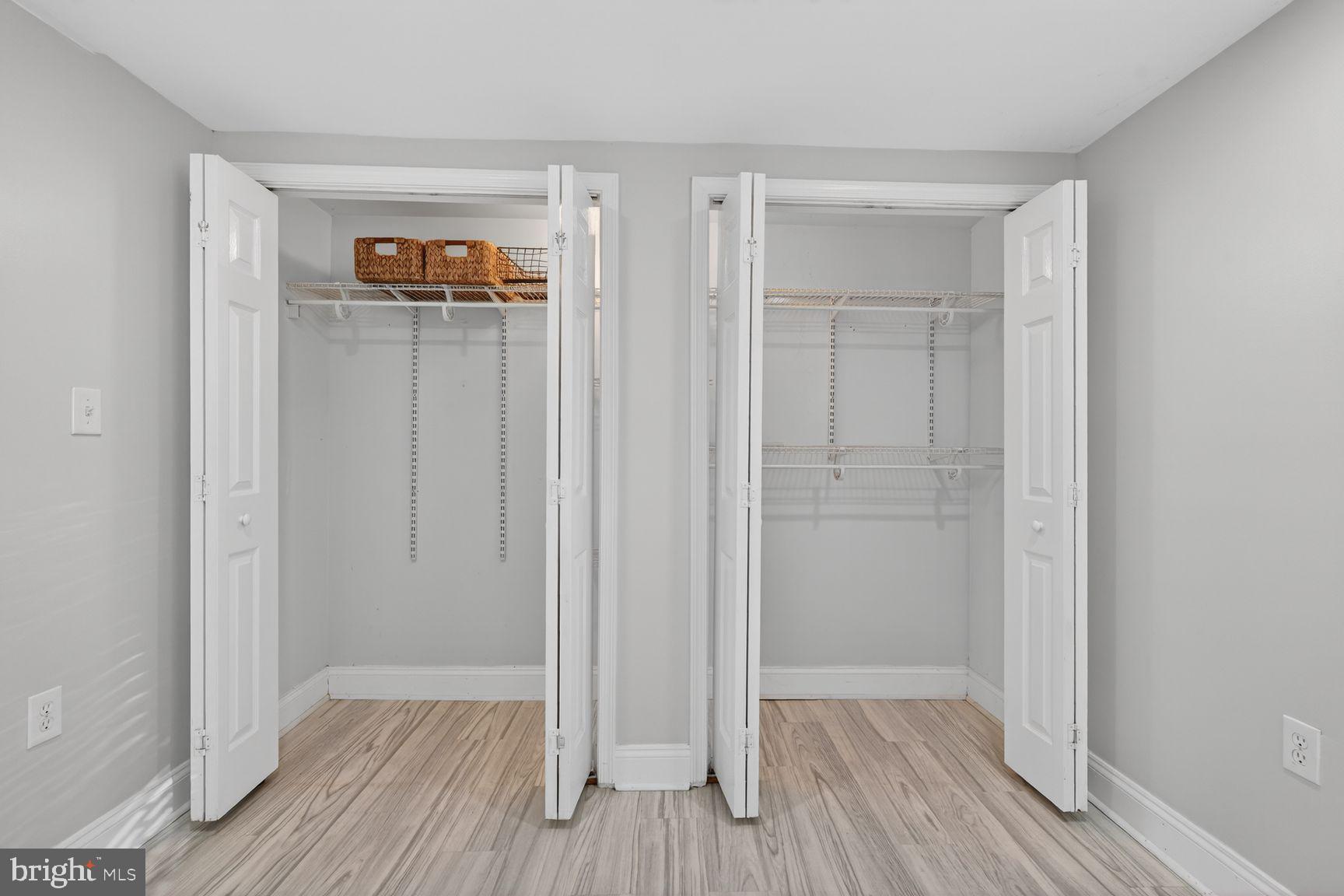 2913 8th Street Southeast, Unit 3101 Washington, DC 20032 - Photo 25 of 33 Ample Closet Space with Custom Shelving