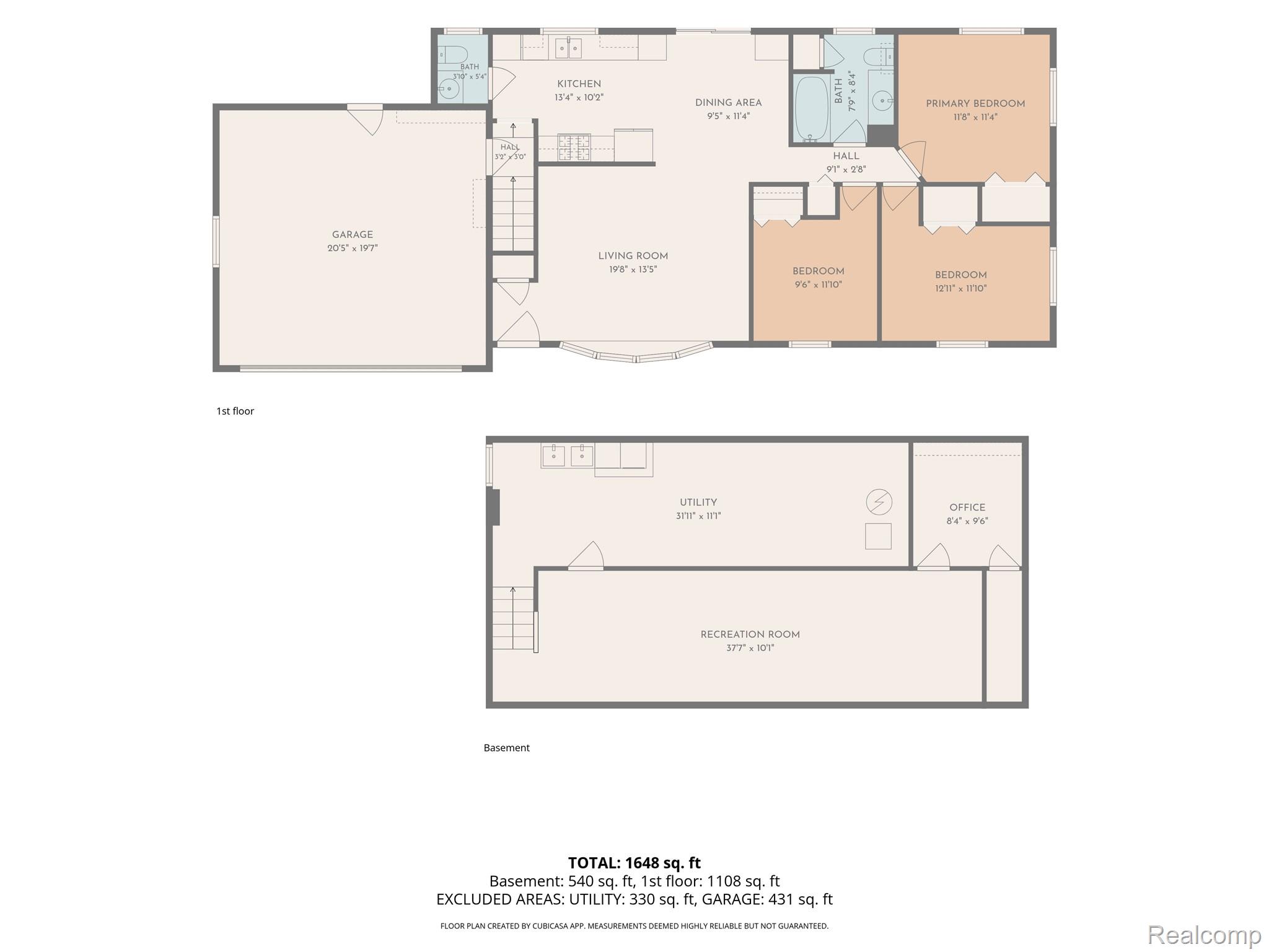 5282 West Mount Morris Road Mount Morris, MI 48458 - Photo 21 of 23 Floor plan